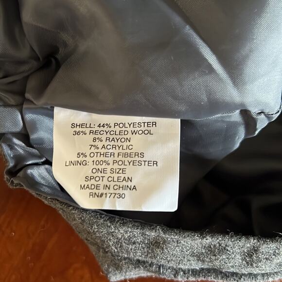 Target Gray Wool Blend Newsboy Style Cap Hat - Picture 4 of 6